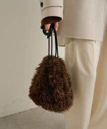 Omekashi | シャギー巾着(トートバッグ)