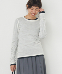 IENA | 《追加》Super120’sウールクルーネックプルオーバー(Tシャツ/カットソー)