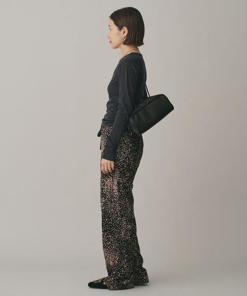 IENA（イエナ）の「《追加》Super120’sウールクルーネックプルオーバー（Tシャツ/カットソー・レディース・ホワイト/レッド/チャコールグレー・FREE）」の12枚目の写真