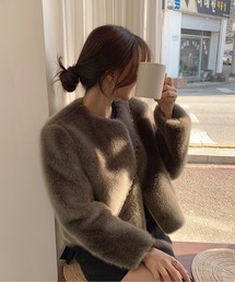 エコファーショートジャケット