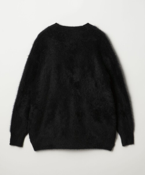 フォックスカシミヤ スパンコール ミドル カーディガン（カーディガン