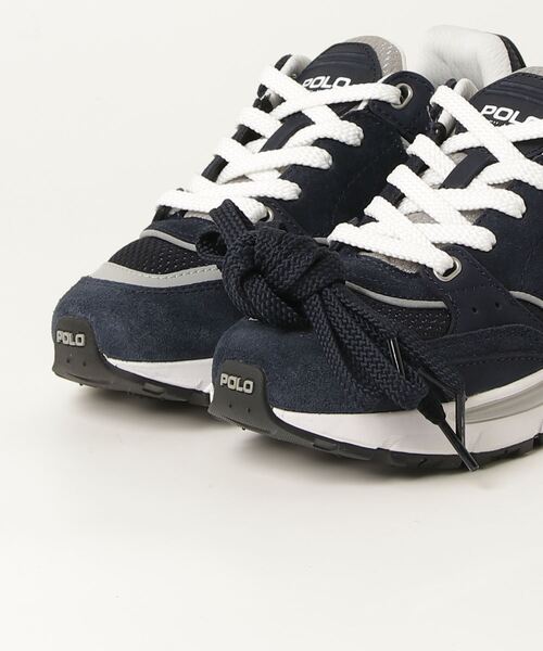 POLO RALPH LAUREN（ポロ ラルフ ローレン）の「ポロ ラルフ ローレン TRACKSTR 250 トラックスター 250  スニーカー（スニーカー・レディース・ネイビー/シルバー・70/60/50/40）」の5枚目の写真