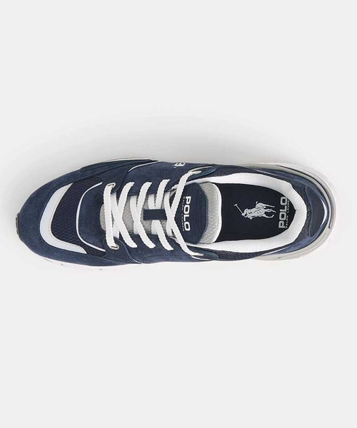 POLO RALPH LAUREN（ポロ ラルフ ローレン）の「ポロ ラルフ ローレン TRACKSTR 250 トラックスター 250  スニーカー（スニーカー・レディース・ネイビー/シルバー・70/60/50/40）」の7枚目の写真