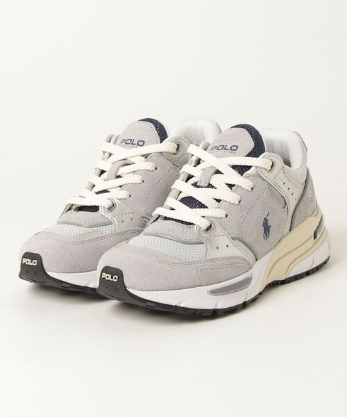 POLO RALPH LAUREN（ポロ ラルフ ローレン）の「ポロ ラルフ ローレン TRACKSTR 250 トラックスター 250  スニーカー（スニーカー・レディース・ネイビー/シルバー・70/60/50/40）」の10枚目の写真