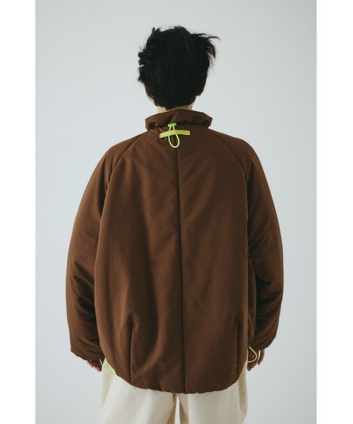 HeRIN.CYE（ヘリンドットサイ）の「Frill neck padded blouson　　フリルネックパデッドブルゾン（ブルゾン・レディース・ブラック/ブラウン/ブルー系その他3・FREE）」の11枚目の写真