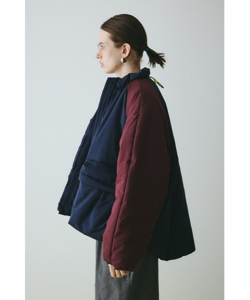 HeRIN.CYE（ヘリンドットサイ）の「Frill neck padded blouson　　フリルネックパデッドブルゾン（ブルゾン・レディース・ブラック/ブラウン/ブルー系その他3・FREE）」の19枚目の写真