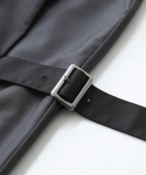 kOhAKU（コハク）の「『サイドベルトワイドパンツ』（その他パンツ・レディース・ブラック・2/1）」の7枚目の写真