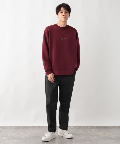 GLOBAL WORK(グローバルワーク)の「スマらくイージーテーパードパンツ+WARM/577623(その他パンツ・メンズ・ネイビー/チャコールグレー・SMALL/MEDIUM/LARGE/X-LARGE)」の22枚目の写真