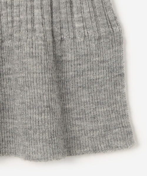 UNFIL | ベビーアルパカ ハイネックリブニット WOMEN（ニット/セーター