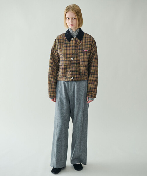 UNFIL（アンフィル）の「UNFIL | ベビーアルパカ ハイネックリブニット WOMEN（ニット/セーター・レディース・グレー/オフホワイト/グリーン系その他・1）」の6枚目の写真