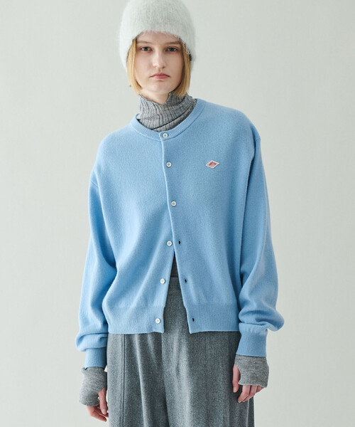 UNFIL（アンフィル）の「UNFIL | ベビーアルパカ ハイネックリブニット WOMEN（ニット/セーター・レディース・グレー/オフホワイト/グリーン系その他・1）」の8枚目の写真