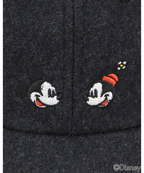petit main（プティマイン）の「【Disney】刺繍キャップ（キャップ・キッズ・ベージュ/チャコール・50cm/52cm/54cm）」の4枚目の写真