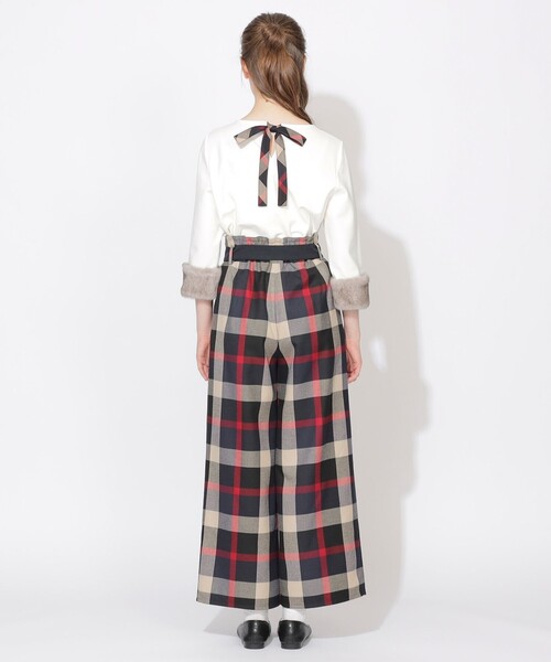 CB CRESTBRIDGE(シービークレストブリッジ)の「クレストブリッジチェックベルテッドパンツ(その他パンツ・レディース・ブルー系その他7/レッド系その他2・S/M)」の12枚目の写真