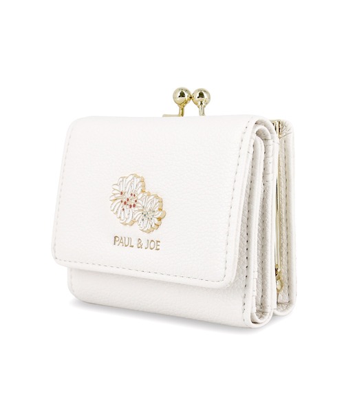 PAUL & JOE ACCESSOIRES（ポールアンドジョーアクセソワ）の「PAUL & JOE ACCESSOIRES (ポール＆ジョーアクセソワ)口金ミニ財布  PJA-W1312 クリザンテームメタル（財布・レディース・ピンク/アイボリー/ネイビー/グレー・FREE）」の20枚目の写真