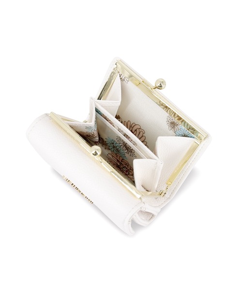 PAUL & JOE ACCESSOIRES（ポールアンドジョーアクセソワ）の「PAUL & JOE ACCESSOIRES (ポール＆ジョーアクセソワ)口金ミニ財布  PJA-W1312 クリザンテームメタル（財布・レディース・ピンク/アイボリー/ネイビー/グレー・FREE）」の21枚目の写真