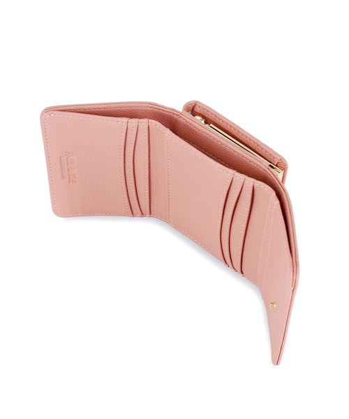 PAUL & JOE ACCESSOIRES（ポールアンドジョーアクセソワ）の「PAUL & JOE ACCESSOIRES (ポール＆ジョーアクセソワ)口金ミニ財布  PJA-W1312 クリザンテームメタル（財布・レディース・ピンク/アイボリー/ネイビー/グレー・FREE）」の6枚目の写真