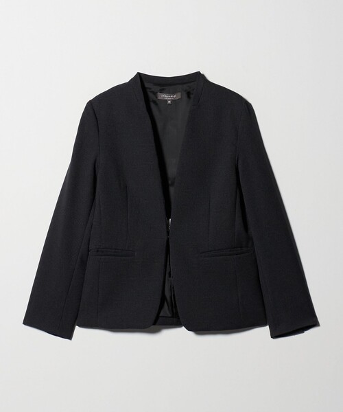 セール】グレンチェック Vネックジャケット ‐セットアップ対応