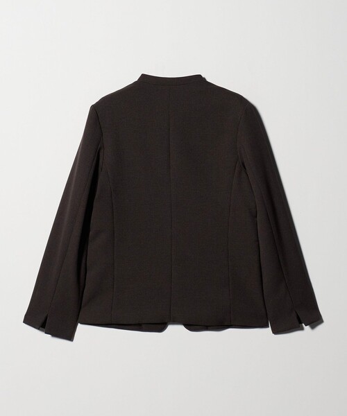 グレンチェック Vネックジャケット ‐セットアップ対応