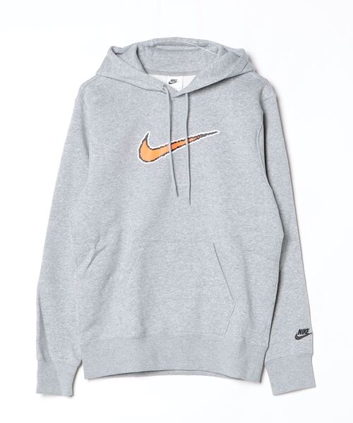 NIKE（ナイキ）の「ナイキ NIKE ナイキ クラブ BB L/S フーディ NEO VARSIT（パーカー・メンズ・グレー/ブラック/オフホワイト・S/M/L/LL/3L）」の19枚目の写真