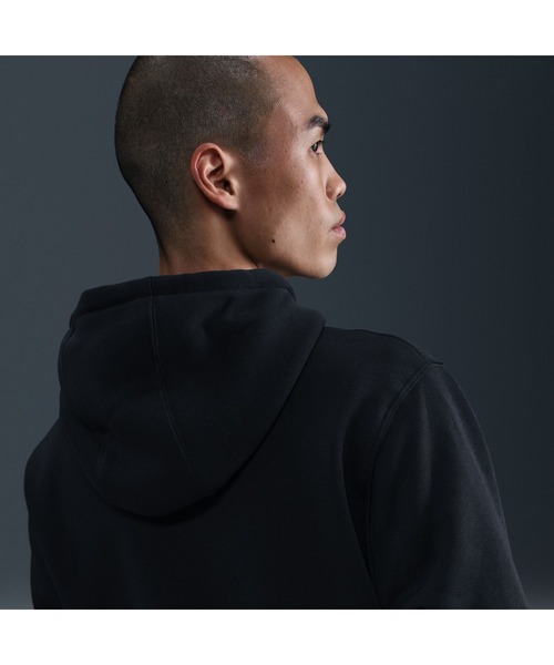 NIKE（ナイキ）の「ナイキ NIKE ナイキ クラブ BB L/S フーディ NEO VARSIT（パーカー・メンズ・グレー/ブラック/オフホワイト・S/M/L/LL/3L）」の11枚目の写真