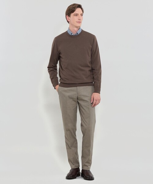 MACKINTOSH LONDON（マッキントッシュ ロンドン）の「コットンカシミヤボタンダウンシャツ（シャツ/ブラウス・メンズ・ブルー/ブルー系その他2/パープル系その他4・L/XL/M）」の6枚目の写真