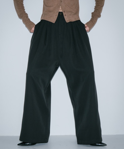 HANNE（アン）の「5タックスラックス（スラックス・レディース・ベージュ/ブラック・S/M）」の10枚目の写真