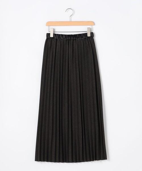 MICO COULIER（ミコクリエ）の「起毛プリーツスカート（スカート・レディース・キナリ/ブラウン系その他/チャコールグレー/ブラウン・38）」の7枚目の写真