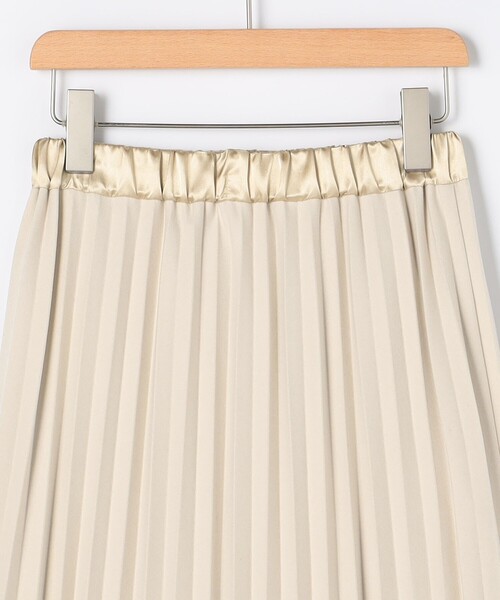 MICO COULIER（ミコクリエ）の「起毛プリーツスカート（スカート・レディース・キナリ/ブラウン系その他/チャコールグレー/ブラウン・38）」の15枚目の写真