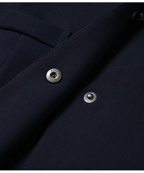 NEWYORKER（ニューヨーカー）の「【ウォッシャブル】コンパクトダブルクロス ドット釦ノーカラージャケット（テーラードジャケット・レディース・キャメル/ネイビー・9号/11号）」の11枚目の写真