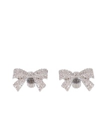 YVMIN(C~)PAVE BOWKNOT EARRING(LARGE)(CO)