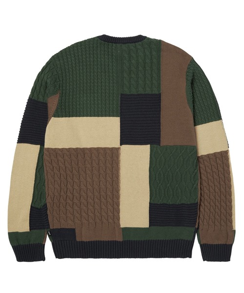 HUF(ハフ)の「COLUMBIA CABLE KNIT SWEATER(ニット/セーター・メンズ・マルチ・L/XL/S/M)」の3枚目の写真