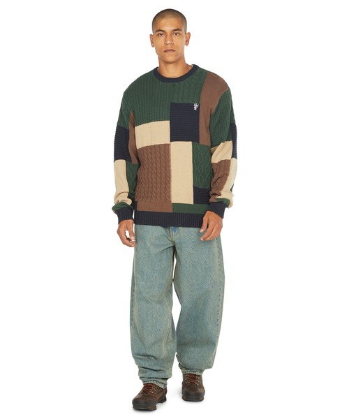 HUF(ハフ)の「COLUMBIA CABLE KNIT SWEATER(ニット/セーター・メンズ・マルチ・L/XL/S/M)」の6枚目の写真