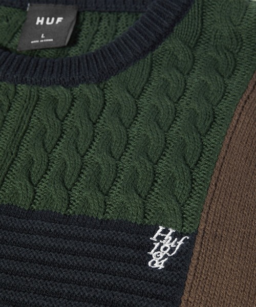 COLUMBIA CABLE KNIT SWEATER（ニット/セーター）｜HUF（ハフ）の