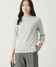 A/C DESIGN BY ALPHA CUBIC | ラメリブハイネックニットプルオーバー【洗える・大きいサイズあり】(ニット/セーター)