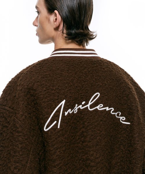 INSILENCE(インサイロンス)の「カセンティーノスタジアムジャンパー BROWN(スタジャン・レディース・その他・LARGE/MEDIUM/SMALL)」の2枚目の写真