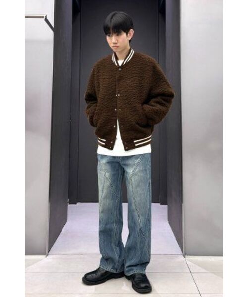 INSILENCE(インサイロンス)の「カセンティーノスタジアムジャンパー BROWN(スタジャン・レディース・その他・LARGE/MEDIUM/SMALL)」の6枚目の写真