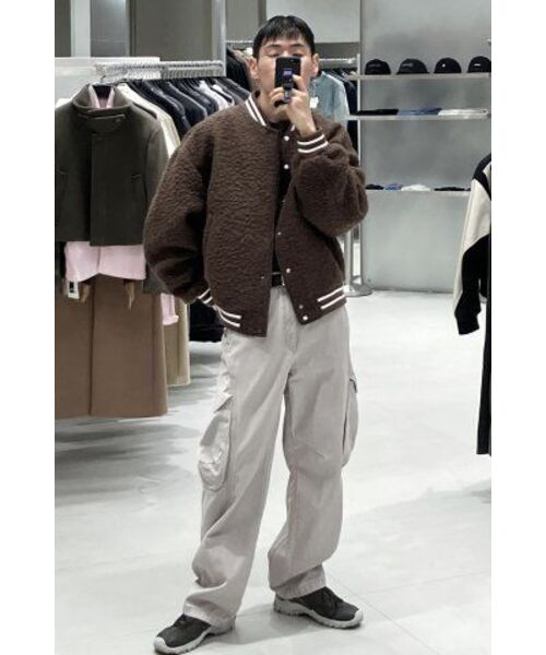 INSILENCE(インサイロンス)の「カセンティーノスタジアムジャンパー BROWN(スタジャン・レディース・その他・LARGE/MEDIUM/SMALL)」の7枚目の写真