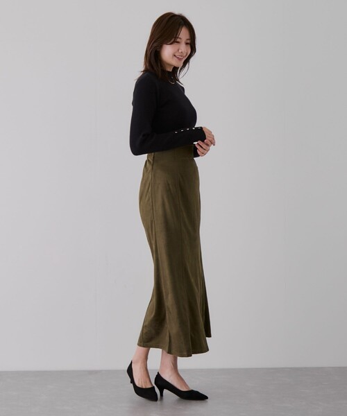Jayro(ジャイロ)の「マチ入りマーメードスカート(スカート・レディース・カーキ/ダークブラウン/ベージュ・M)」の20枚目の写真