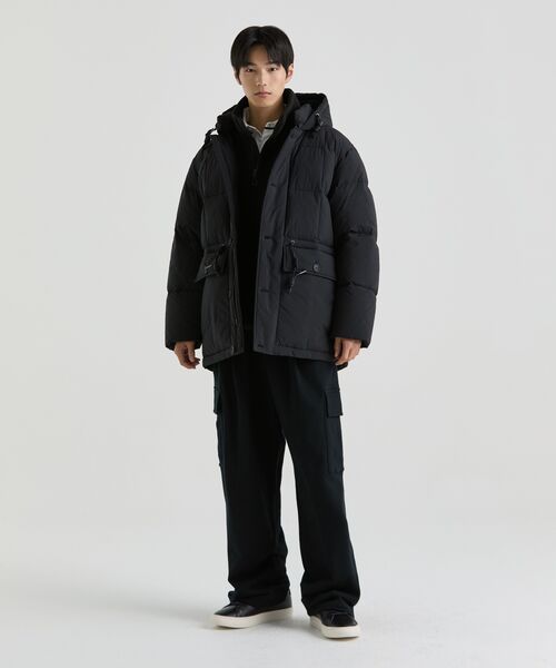 MUSINSA STANDARD（ムシンサスタンダード）の「シティレジャーポーラフリースハーフジッププルオーバー[ブラック]（その他アウター・メンズ・その他・SMALL/MEDIUM/LARGE/X-LARGE/XX-LARGE）」の8枚目の写真