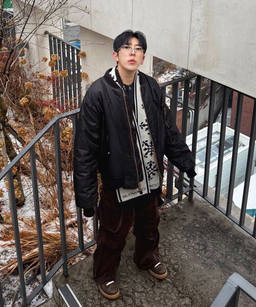 SLOWACID（スローアシッド）の「コーデュロイパラシュートカーゴパンツ[ディープブラウン]（その他パンツ・レディース・ダークブラウン・SMALL/MEDIUM/LARGE）」の8枚目の写真
