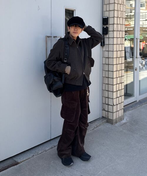 SLOWACID（スローアシッド）の「コーデュロイパラシュートカーゴパンツ[ディープブラウン]（その他パンツ・レディース・ダークブラウン・SMALL/MEDIUM/LARGE）」の11枚目の写真
