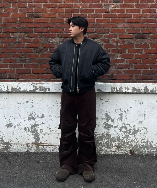 SLOWACID（スローアシッド）の「コーデュロイパラシュートカーゴパンツ[ディープブラウン]（その他パンツ・レディース・ダークブラウン・SMALL/MEDIUM/LARGE）」の14枚目の写真
