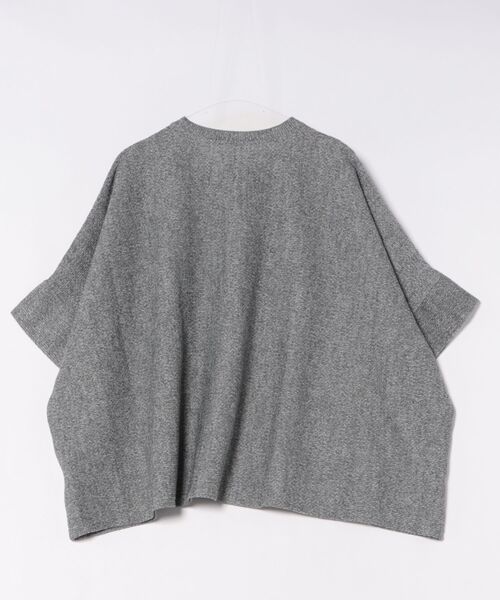antiqua(アンティカ)の「ドルマントップス(Tシャツ/カットソー・レディース・クリーム/グレー/ブラック・ONESIZE)」の12枚目の写真