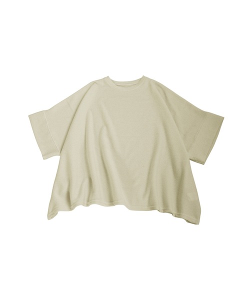 antiqua(アンティカ)の「ドルマントップス(Tシャツ/カットソー・レディース・クリーム/グレー/ブラック・ONESIZE)」の13枚目の写真