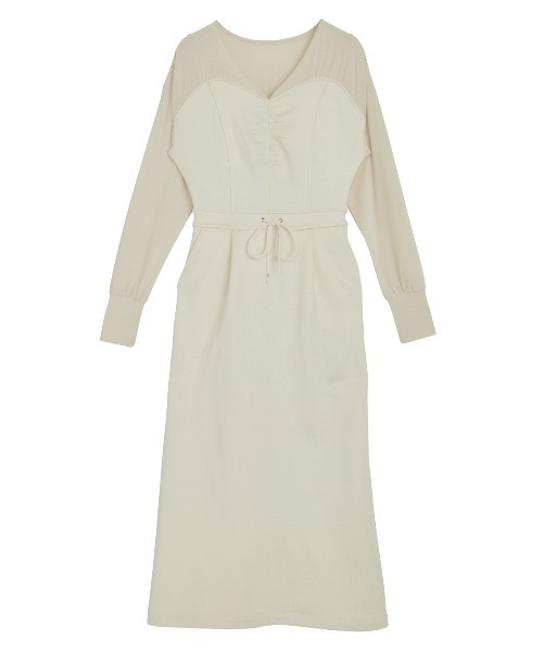 セール】UND DOCKING DESIGN SWEAT DRESS（ワンピース）｜Ameri