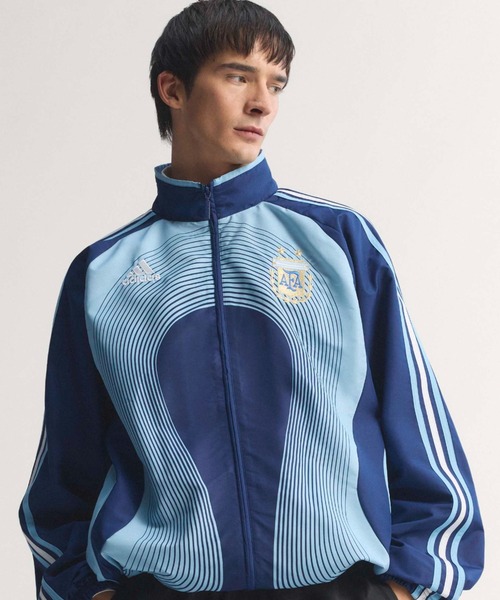 adidas(アディダス)の「adidas アルゼンチン代表 アウェイ Track Top 2006 / アディダス アルゼンチン代表 アウェイ トラックトップ 2006(ジャージ・メンズ・ブルー・M/S/XXL/XL/L)」の2枚目の写真