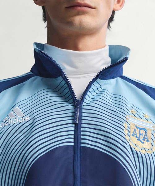 adidas(アディダス)の「adidas アルゼンチン代表 アウェイ Track Top 2006 / アディダス アルゼンチン代表 アウェイ トラックトップ 2006(ジャージ・メンズ・ブルー・M/S/XXL/XL/L)」の4枚目の写真