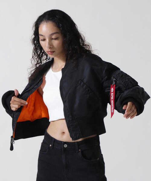 Alpha Industries/アルファ インダストリーズ/MA-1 CROPPED FLIGHT
