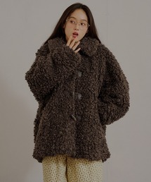 poodle shaggy duffle coat / プードルシャギーダッフルコート