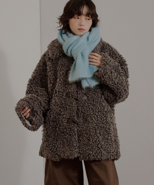 FILL THE BILL シャギーダッフルコート poodle shaggy duffle coat / プードルシャギーダッフルコート（その他